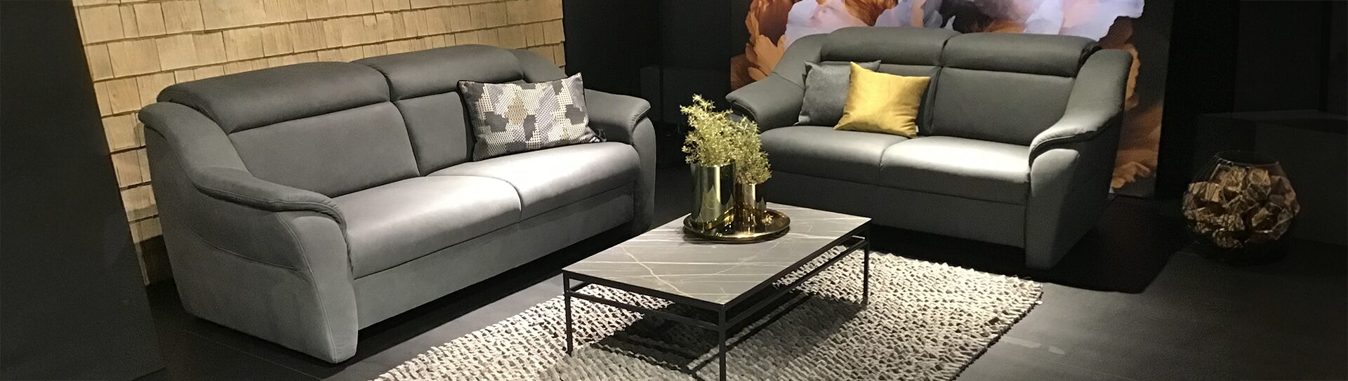 Canapé droit TANGRAM / 9707