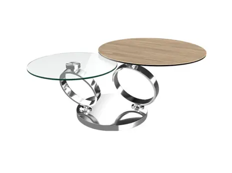 Table basse Eolia sur fond blanc