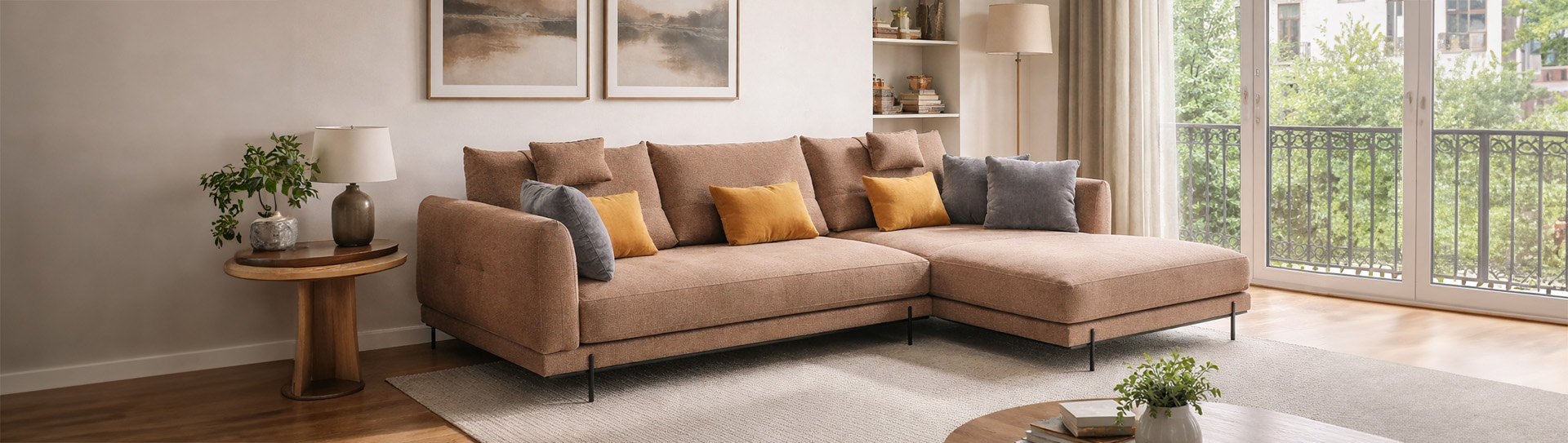 Canapé méridienne GOYA