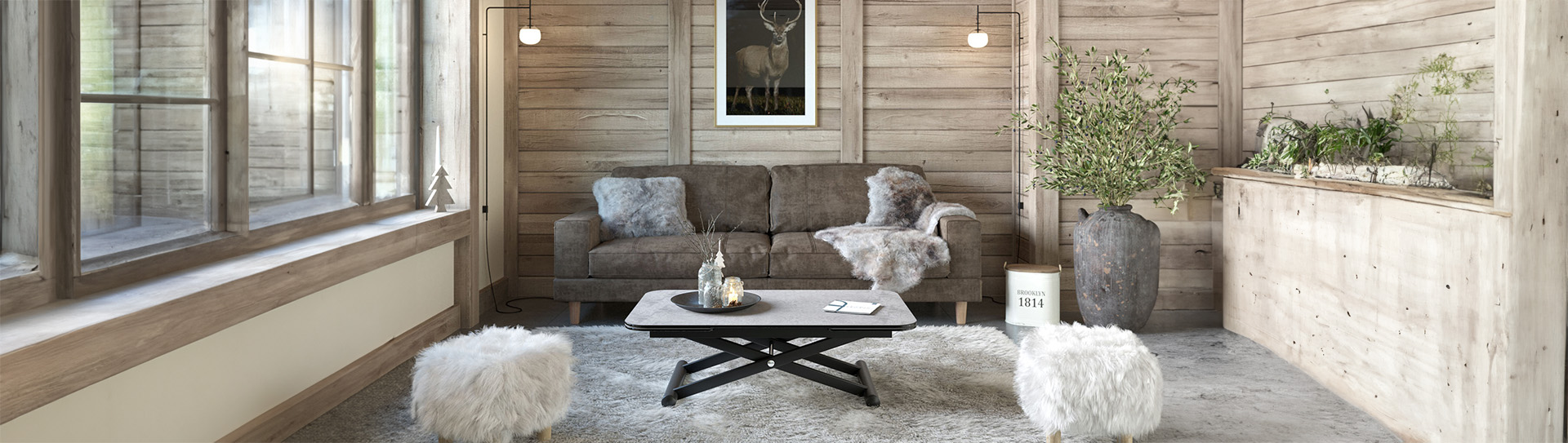 Table basse ENORA LAQUE