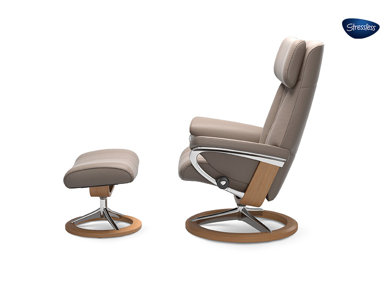 Fauteuil relaxation PAUL cuir