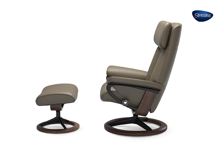 Fauteuil relaxation PAUL cuir
