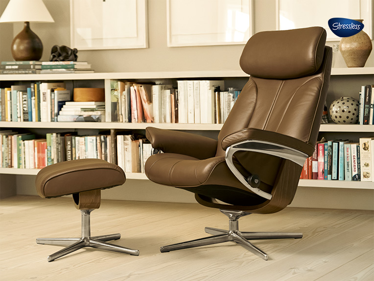 Fauteuil relaxation PAUL cuir