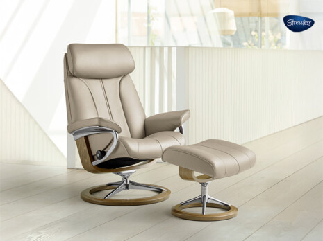 Fauteuil relaxation PAUL cuir