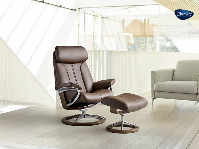 Fauteuil relaxation PAUL cuir