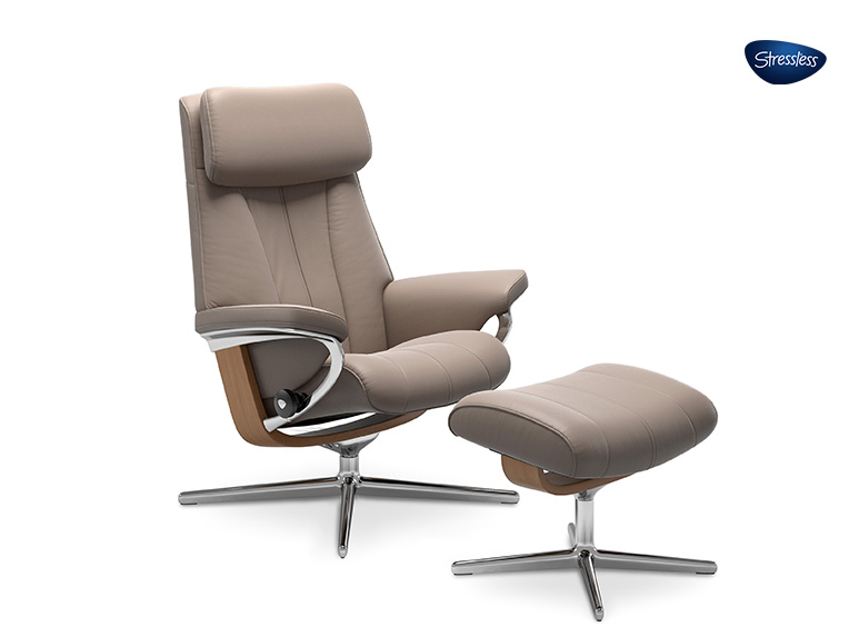 Fauteuil relaxation PAUL cuir