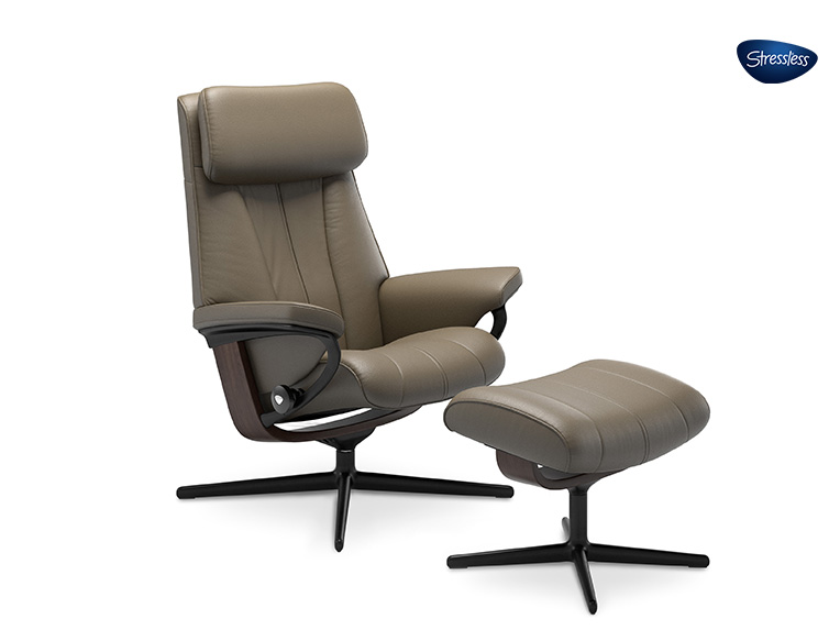 Fauteuil relaxation PAUL cuir