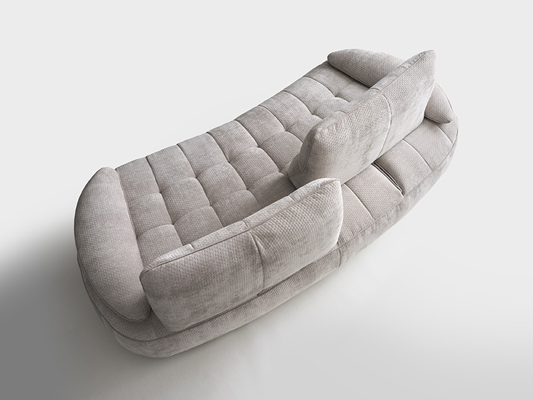 Canapé droit CURVY